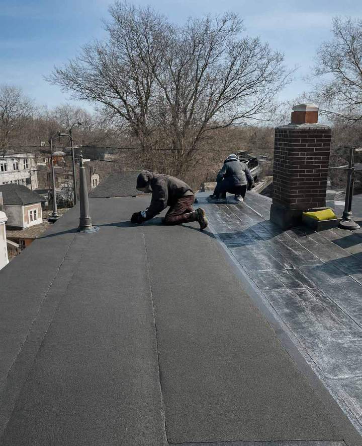 Flat roof covering Scarborough